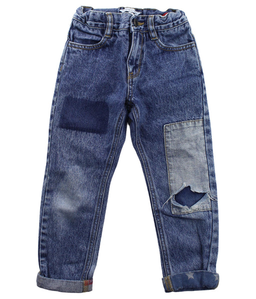 A Blue Jeans from Little Marc Jacobs in size 4T for boy. (Front View)