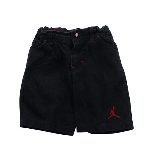 A Black Shorts from Air Jordan in size 2T for boy. (Front View)