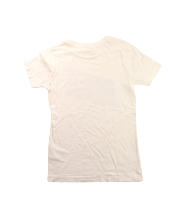A White Short Sleeve T Shirts from Nike in size 7Y for neutral. (Back View)