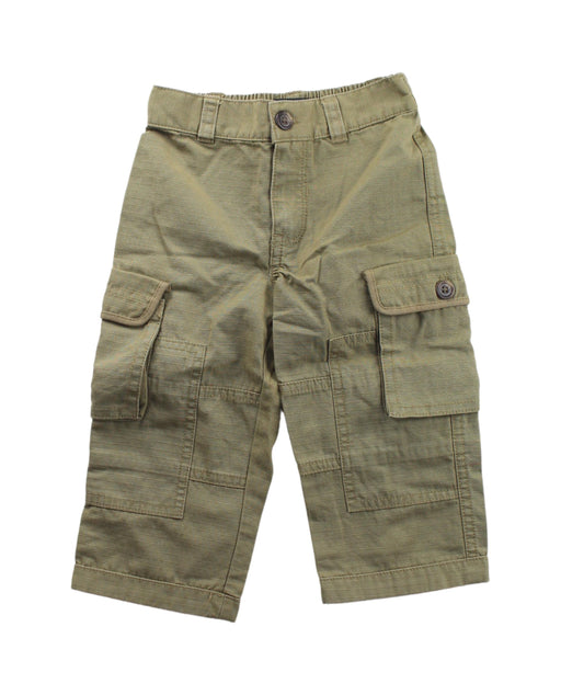 A Green Casual Pants from Polo Ralph Lauren in size 6-12M for boy. (Front View)