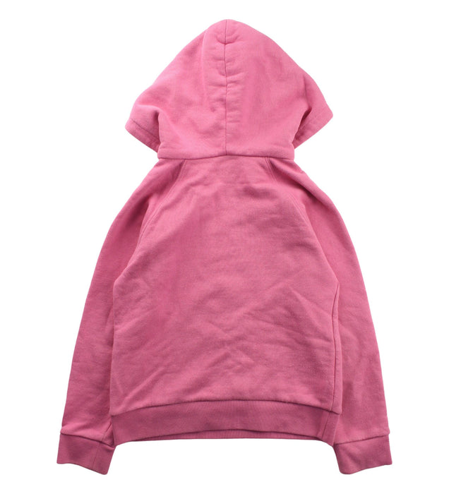 A Pink Hooded Sweatshirts from Gucci in size 5T for girl. (Back View)