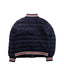 A Blue Puffer/Quilted Jackets from Moncler in size 6T for boy. (Back View)
