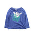 A Blue Long Sleeve T Shirts from Seed in size 4T for boy. (Front View)