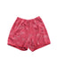 A Red Shorts Sets from Petit Bateau in size 8Y for girl. (Back View)