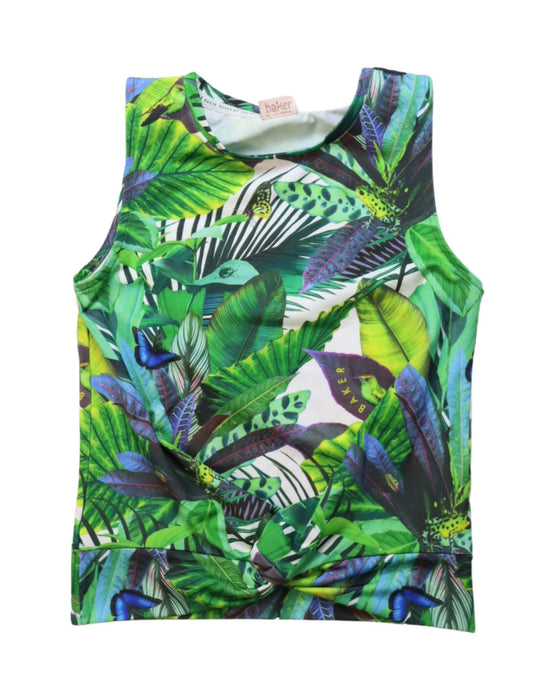 A Multicolour Sleeveless Tops from Baker by Ted Baker in size 10Y for girl. (Front View)