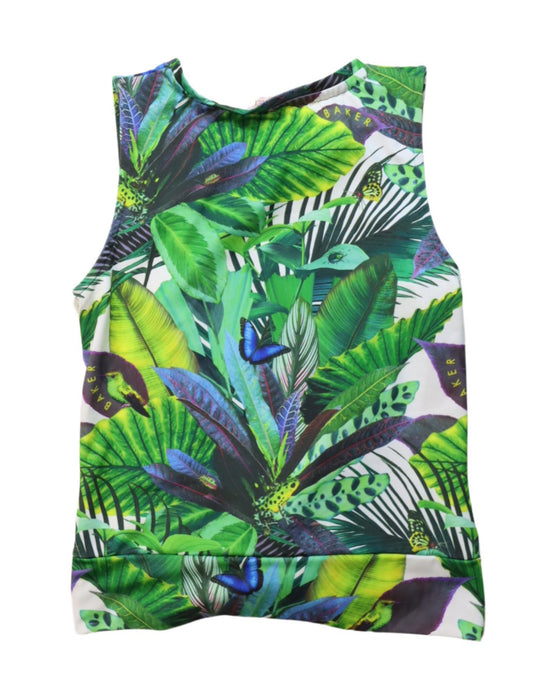 A Multicolour Sleeveless Tops from Baker by Ted Baker in size 10Y for girl. (Back View)
