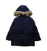 A Navy Coats from Jacadi in size 6T for neutral. (Front View)