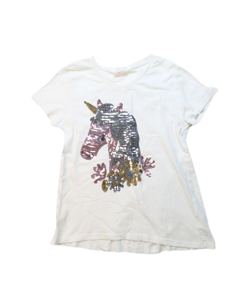 A Multicolour Short Sleeve T Shirts from Seed in size 8Y for girl. (Front View)