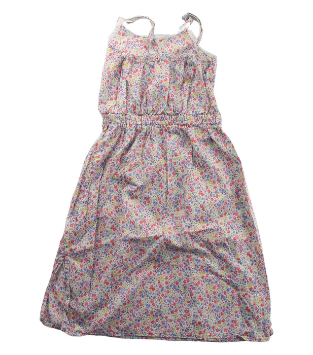 A White Sleeveless Dresses from IKKS in size 3T for girl. (Back View)