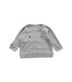 A Grey Crewneck Sweatshirts from Organic Zoo in size 3-6M for boy. (Front View)
