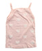A Pink Sleeveless T Shirts from Petit Bateau in size 3T for girl. (Back View)