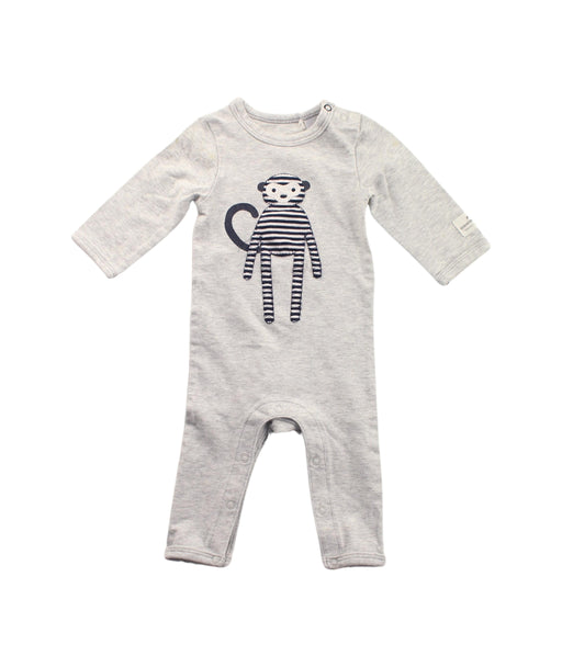 A Grey Long Sleeve Jumpsuits from Country Road in size 0-3M for boy. (Front View)