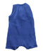 A Blue Sleeveless Rompers from Wilson & Frenchy in size 0-3M for boy. (Back View)