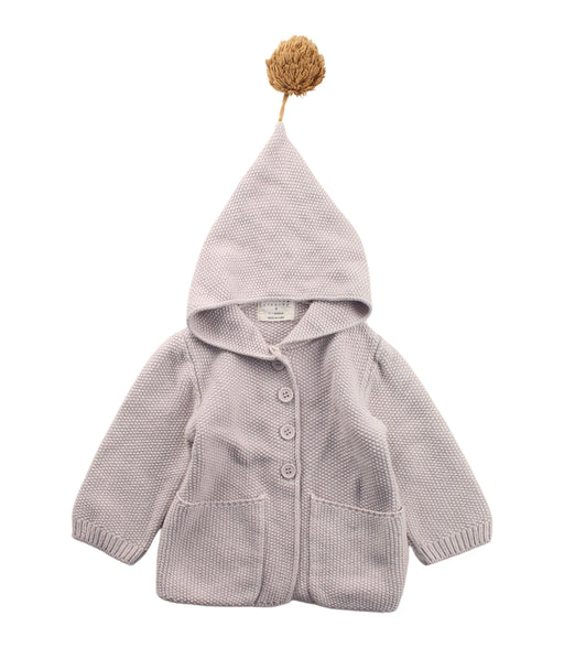 A Beige Cardigans from Wilson & Frenchy in size 6-12M for girl. (Front View)