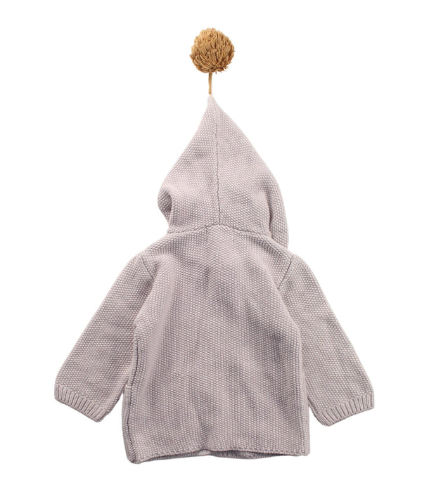 A Beige Cardigans from Wilson & Frenchy in size 6-12M for girl. (Back View)