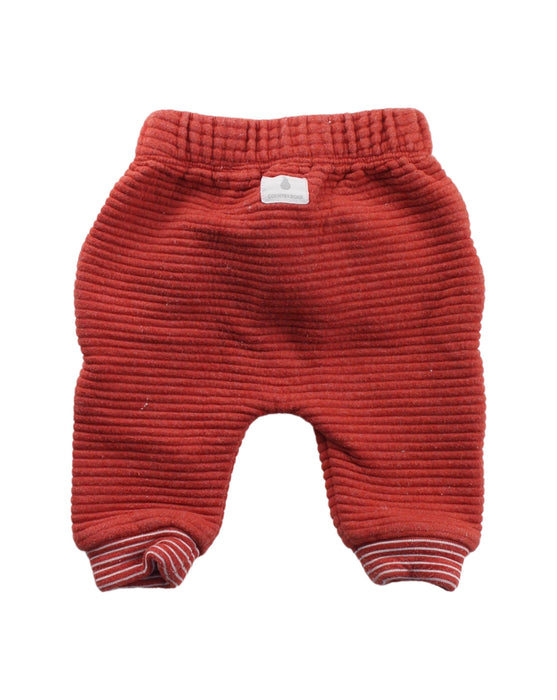 A Red Sweatpants from Country Road in size 0-3M for boy. (Back View)