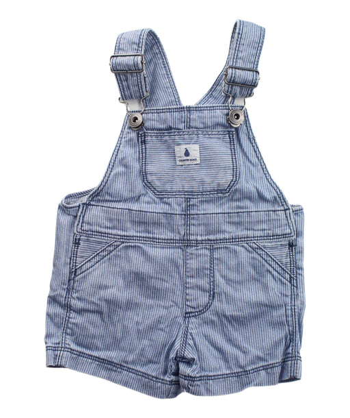 A Blue Overall Shorts from Country Road in size 3-6M for boy. (Front View)