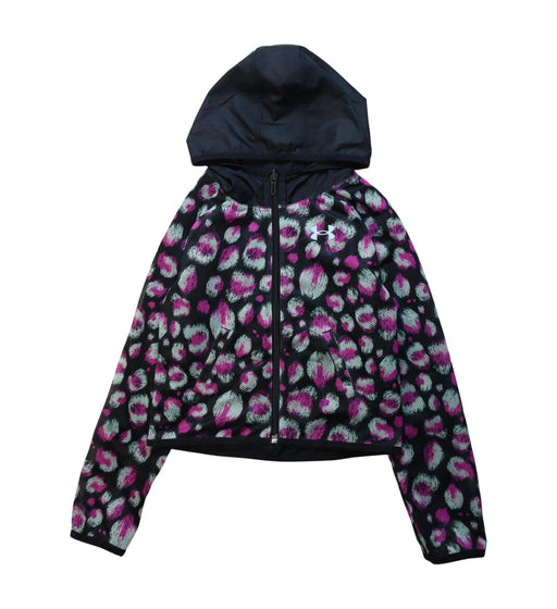 A Multicolour Lightweight Jackets from Under Armour in size 8Y for girl. (Front View)