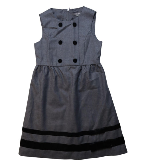 A Black Sleeveless Dresses from Nicholas & Bears in size 6T for girl. (Front View)