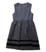 A Black Sleeveless Dresses from Nicholas & Bears in size 6T for girl. (Back View)