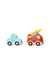 A Multicolour Cars Trucks Trains & Remote Control from Vtech in size 12-18M for boy. (Front View)
