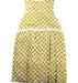 A Yellow Sleeveless Dresses from Lovie by Mary J in size 10Y for girl. (Back View)