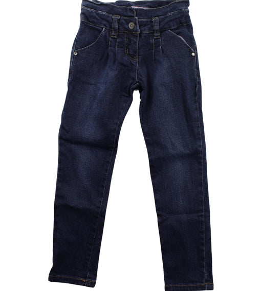 A Blue Jeans from Sergent Major in size 4T for girl. (Front View)