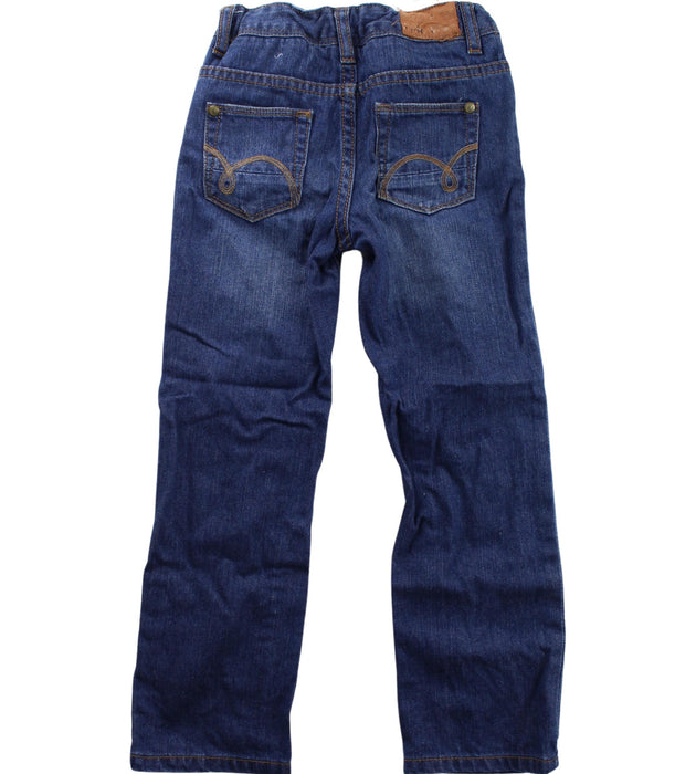 A Blue Jeans from Little Bird in size 3T for boy. (Back View)