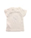 A White Short Sleeve T Shirts from Seed in size Newborn for girl. (Back View)