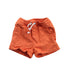 A Orange Shorts from Seed in size 0-3M for boy. (Front View)