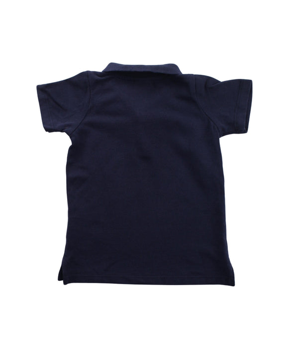A Blue Short Sleeve Polos from Seed in size 3-6M for boy. (Back View)