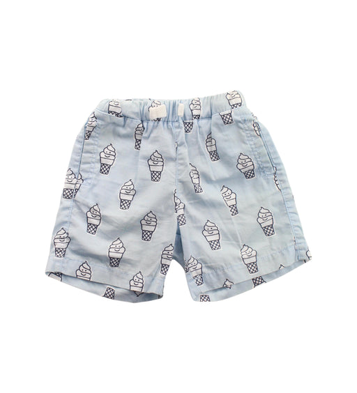 A Blue Shorts from Seed in size 3-6M for boy. (Front View)
