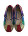 A Multicolour Flats from Gucci in size 3T for girl. (Back View)