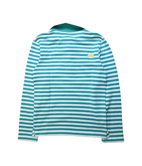 A Multicolour Long Sleeve Polos from Le Coq Sportif in size 11Y for boy. (Back View)