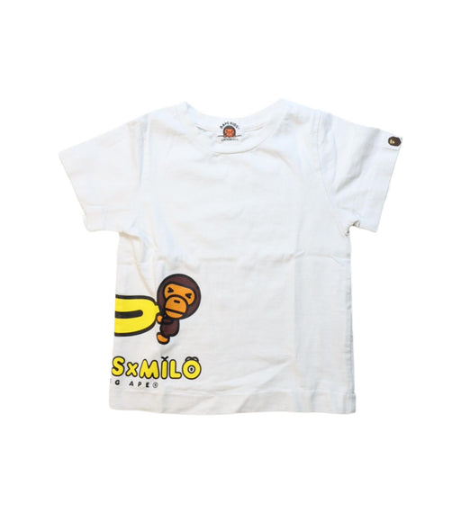 A Multicolour Short Sleeve T Shirts from BAPE KIDS in size 18-24M for neutral. (Front View)
