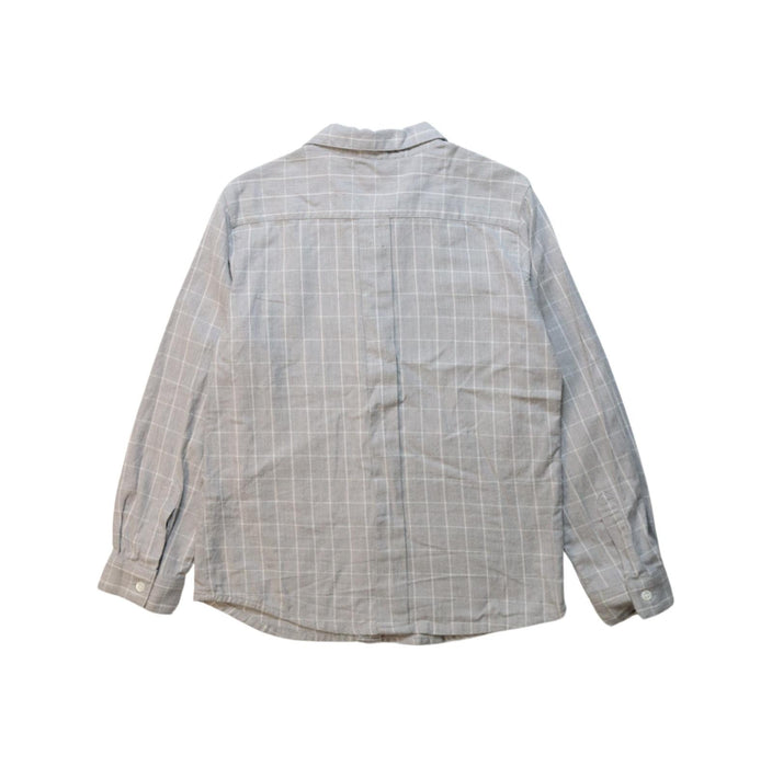 A Grey Long Sleeve Shirts from Bonpoint in size 6T for boy. (Back View)