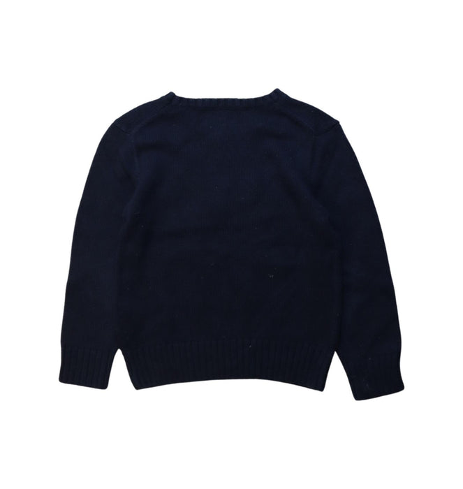 A Multicolour Knit Sweaters from Polo Ralph Lauren in size 5T for boy. (Back View)