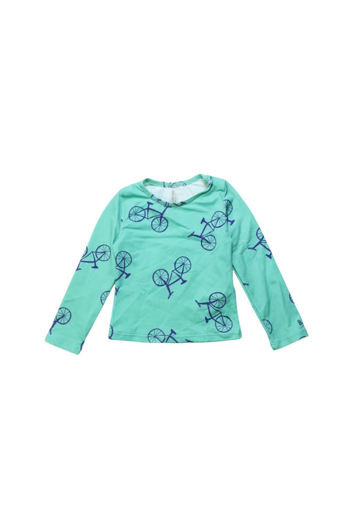 A Blue Rash Guards from Bobo Choses in size 6-12M for girl. (Front View)