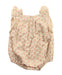 A Beige Sleeveless Bodysuits from Bonheur du Jour in size 3-6M for girl. (Back View)