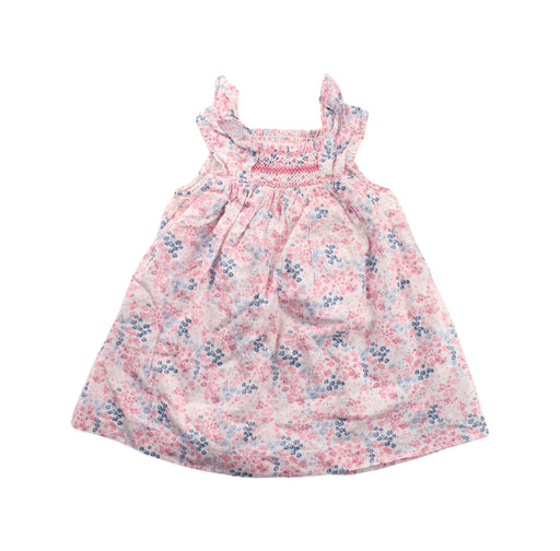 A Blue Dress Sets from The Little White Company in size 6-12M for girl. (Front View)