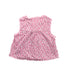 A Pink Sleeveless Tops from Kingkow in size 4T for girl. (Back View)