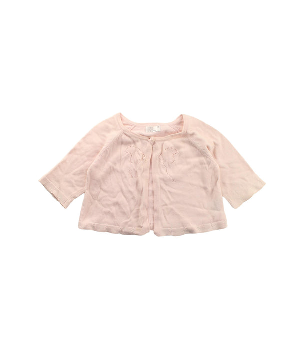 A Pink Cardigans from Kingkow in size 18-24M for girl. (Front View)
