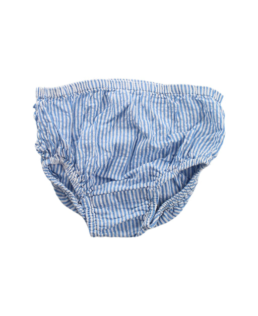 A Blue Bloomers from Boden in size 18-24M for girl. (Front View)