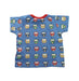 A Blue Short Sleeve T Shirts from Little Green Radicals in size 6-12M for boy. (Back View)