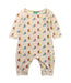 A White Long Sleeve Jumpsuits from Little Green Radicals in size 12-18M for neutral. (Front View)