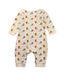 A White Long Sleeve Jumpsuits from Little Green Radicals in size 12-18M for neutral. (Back View)