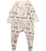 A White Onesies from Frugi in size 3-6M for boy. (Front View)