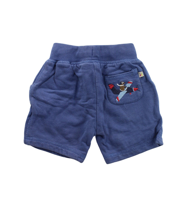 A Blue Shorts from Frugi in size 6-12M for boy. (Back View)
