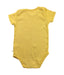 A Yellow Short Sleeve Bodysuits from Frugi in size 6-12M for boy. (Back View)