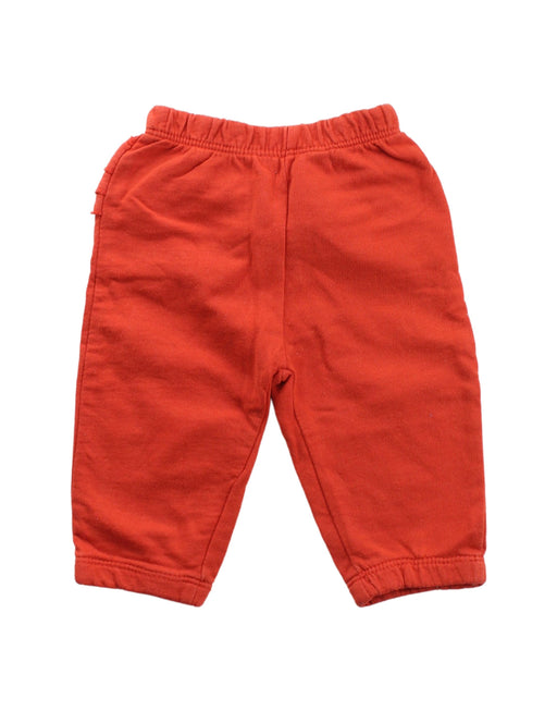 A Red Sweatpants from Seed in size 0-3M for boy. (Front View)